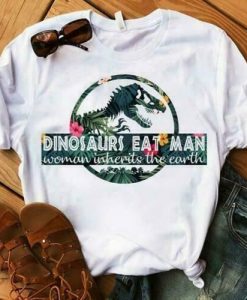 Dinosaurs Eat Man T-shirt ZNF08