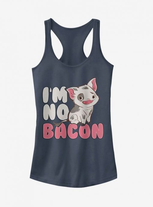 Disney Moana Pua No Bacon Girls Tank Top ZNF08