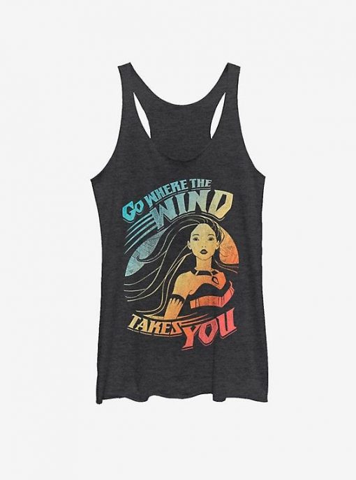 Disney Pocahontas Wind Takes You Girls Tank ZNF08