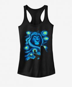 Disney The Lion King Starry Pridelands Girls Tank ZNF08