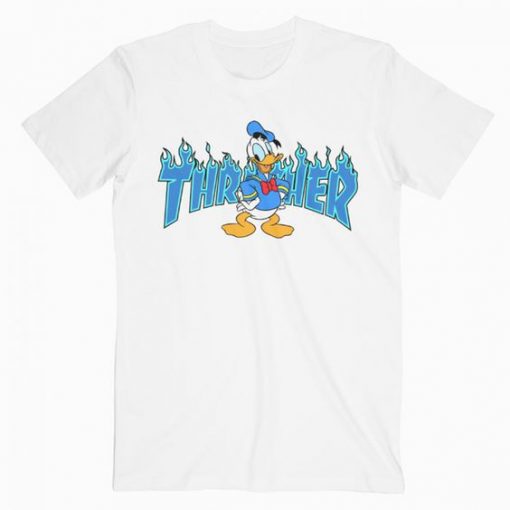 Donald Duck Thrasher Collab T Shirt DAP