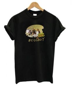 EGGBOY Black T shirt ZNF08