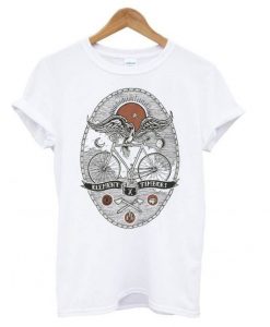 Element Bird On Bike T shirt ZNF08