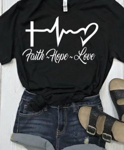 Faith Hope Love BeatT-shirt ZNF08