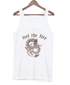 Feel the fire tank top ZNF08