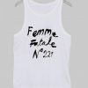 Femme Fatale No 221 tank top ZNF08