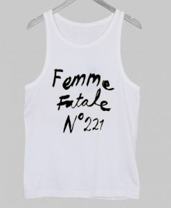 Femme Fatale No 221 tank top ZNF08