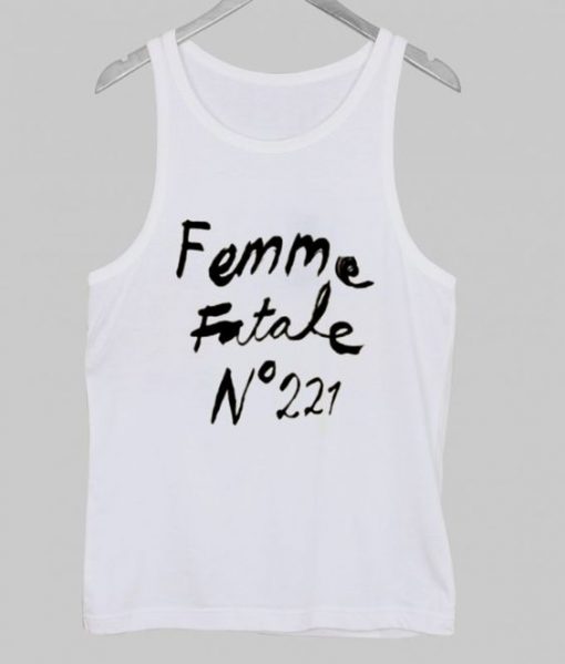 Femme Fatale No 221 tank top ZNF08