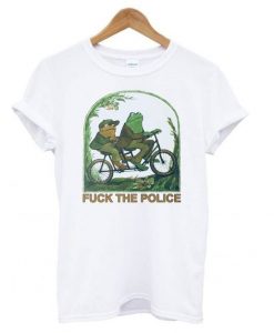 Frog & Toad Fuck The Police Bootleg T shirt ZNF08