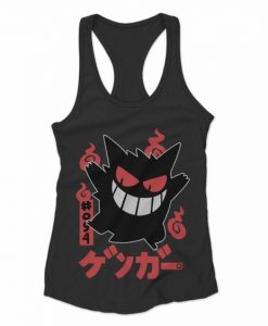 Gangar Pokemon Gengar Women's Racerback Tank Top ZNF08