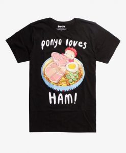 Ghibli Ponyo Ham T Shirt ZNF08