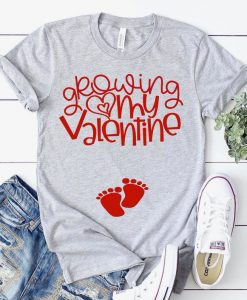 Growing My Valentines Tshirt ZNF08