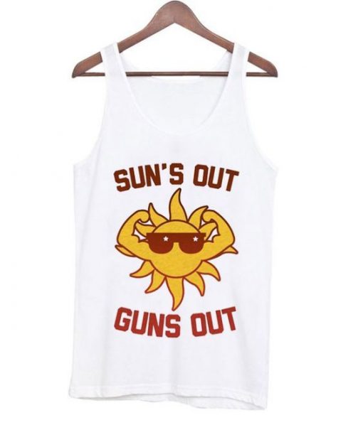 Guns Out Racerback TankTop ZNF08