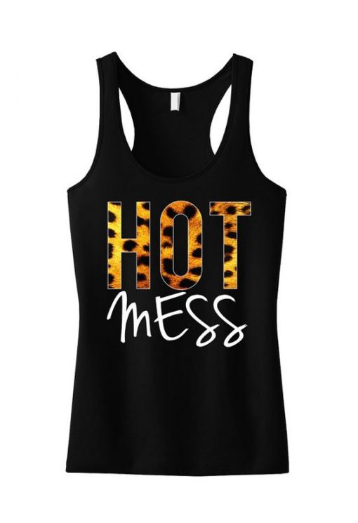 HOT MESS TANK TOP ZNF08