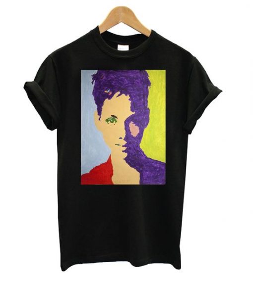 Halle Berry Colors T shirt ZNF08