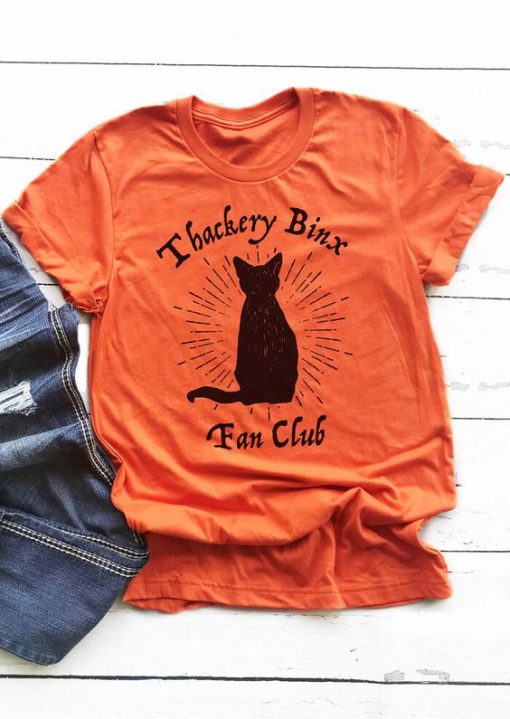 Halloween Thackery Binx Fan Club TSHIRT ZNF08