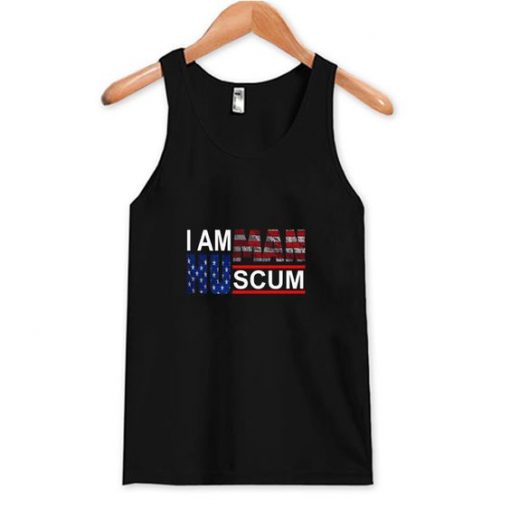 I Am Human Scum Tank Top ZNF08