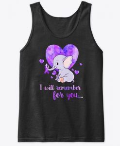 I Remember For You Alzheimer Valentines Tank Top ZNF08