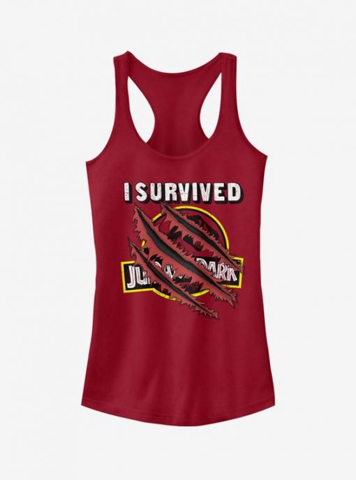 I Survived Scratch Girls Tank ZNF08