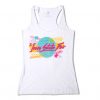 Iowa State Fair White Throwback Racerback Tank ZNF08