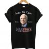 John McCain Hero Patriot Maverick T shirt ZNF08