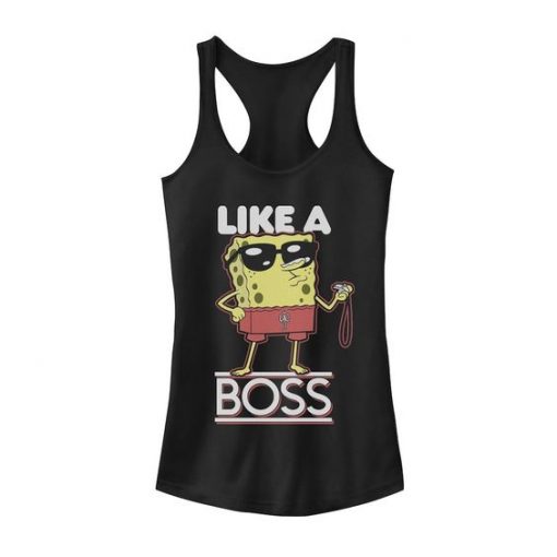 Juniors' SpongeBob SquarePants Like A Boss Tank ZNF08