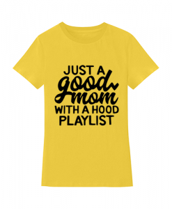 Just a good mom t-shirt ZNF08