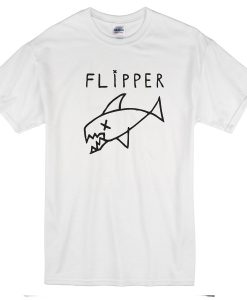 Kurt cobain flipper t-shirt ZNF08