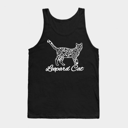 Leopard cat Tank Top ZNF08