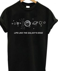 Lips Like The Galaxy's Edge T-shirt ZNF08