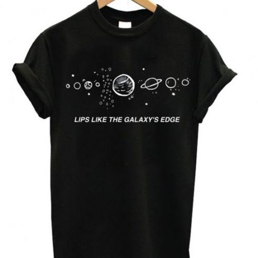 Lips Like The Galaxy's Edge T-shirt ZNF08