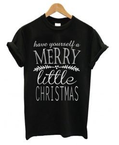 MERRY LILLLE CHRISTMAS TSHIRT ZNF08