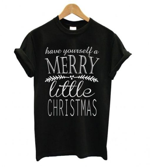 MERRY LILLLE CHRISTMAS TSHIRT ZNF08