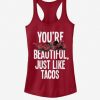 Marvel Deadpool Beauty Girls Tank Top ZNF08