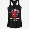 Marvel Deadpool Team Stuff Girls Tank ZNF08