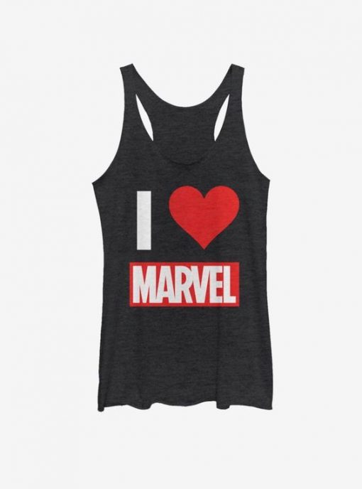 Marvel I Love Tank Top ZNF08