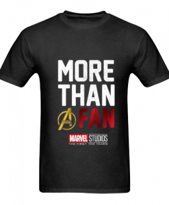 Marvel Studios 10th Anniversary t-shirt ZNF08