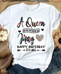 May love happy birthday T-shirt ZNF08