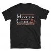 Mayfield Chubb Browns tshirt ZNF08