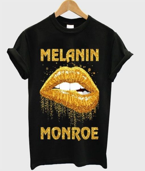 Melanin monroe Tshirt ZNF08