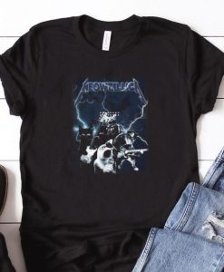 Meowtallic Rock Band shirt ZNF08