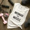 Mermaid with Muscle TanAk Top ZNF08