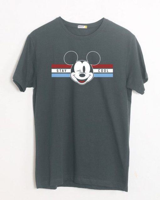 Mickey Cool Half Sleeve T-Shirt ZNF08