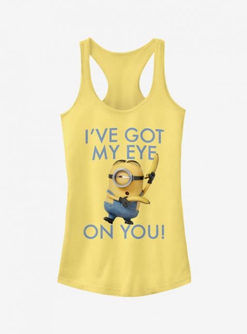 Minion Eye on You Girls Tank Top ZNF08