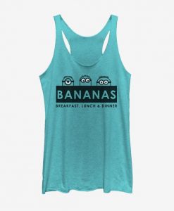 Minions Banana Girls Tank ZNF08