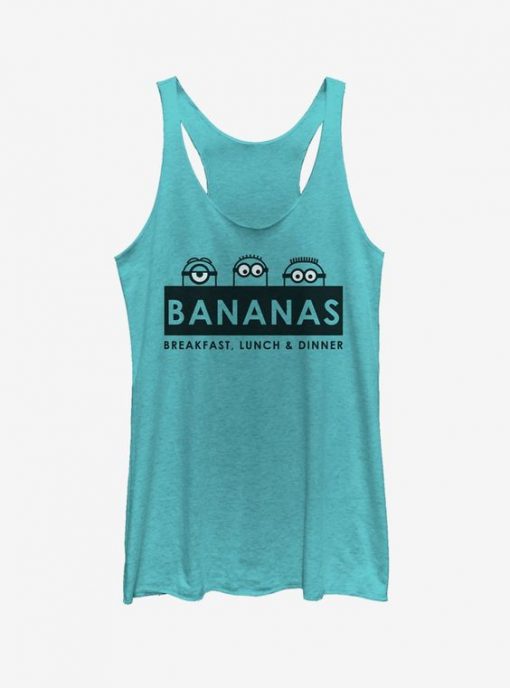 Minions Banana Girls Tank ZNF08