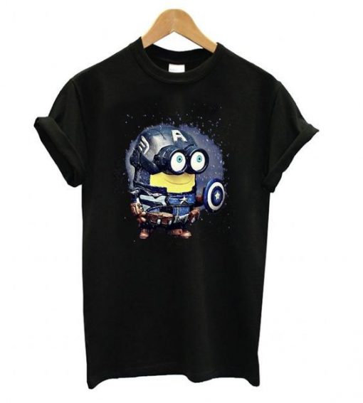 Minions Captain America t shirt ZNF08