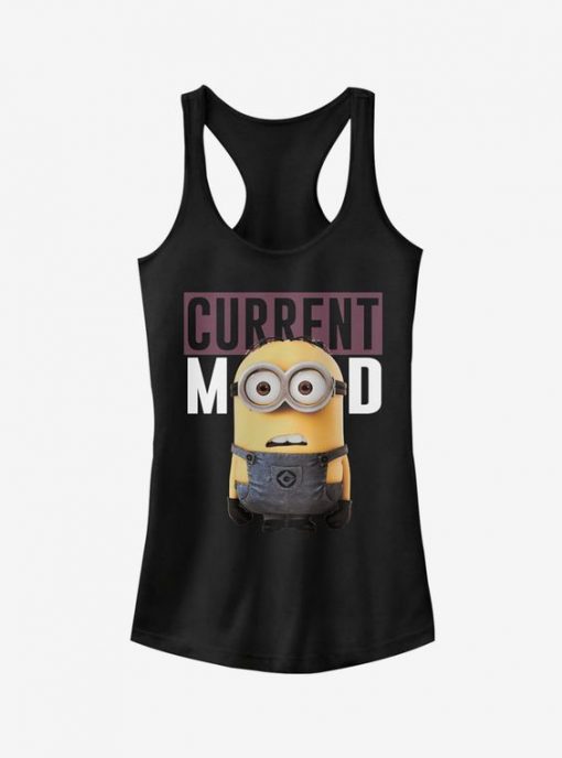 Minions Current Mood Girls Tank Top ZNF08