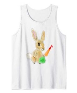 Misunderstood Bunny Rabbit With Carrot Tank Top ZNF08