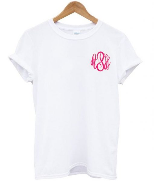 Monogrammed T shirt ZNF08